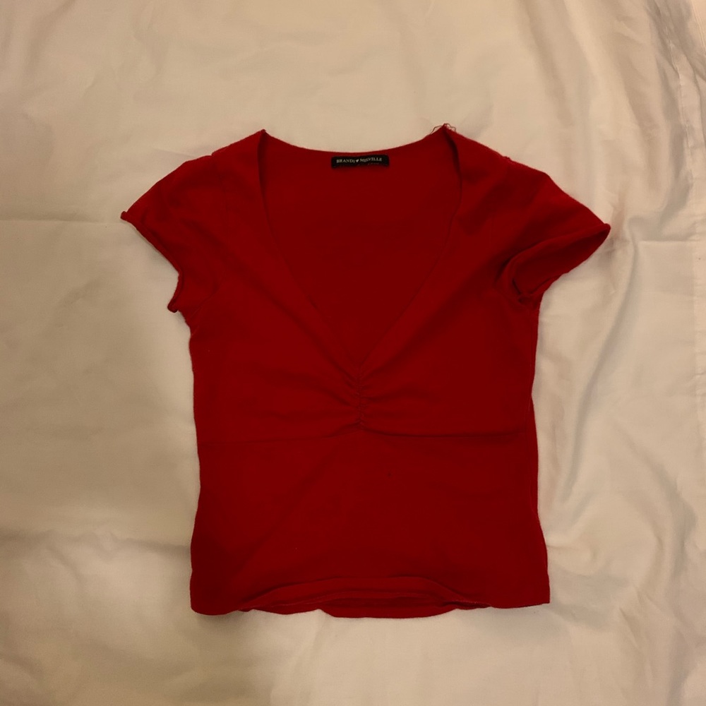red brandy gina top